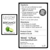 Bergamot Organic Essential Oil